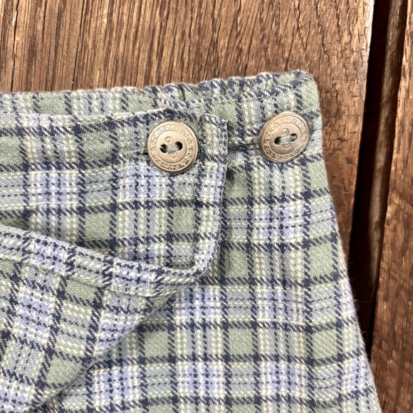 Vintage 90s Hartstrings Embroidered Sweater Vest‎ and Matching Plaid Squirt - Picture 7 of 9